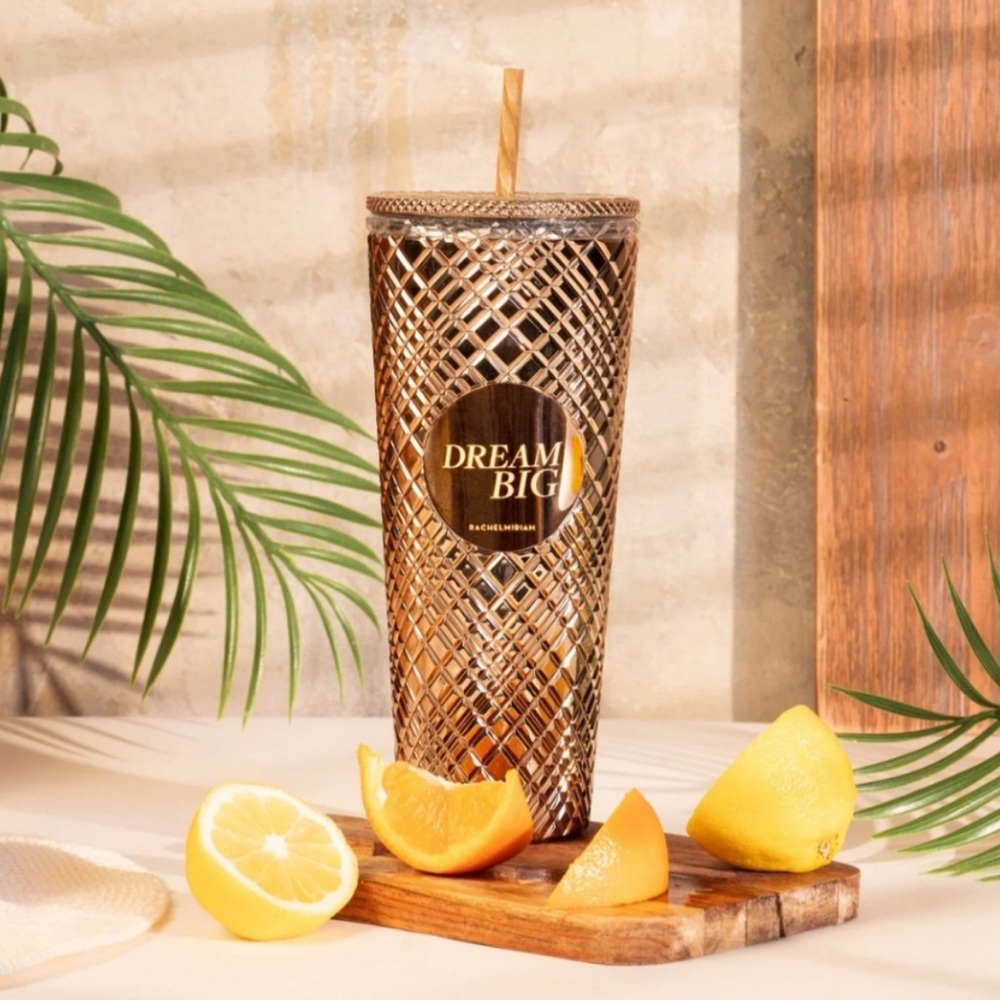 Rachel Miriam Dream Big Tumbler with Straw - 24oz